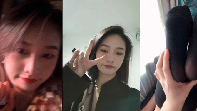 江西财经大学大二学生【高心岑】跪舔炮友大屌吃鸡场面很亮眼，大学生妹被调教的成长记